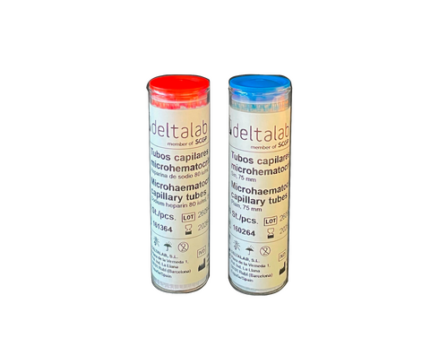 Deltalab Microhaematocrit capillary tubes