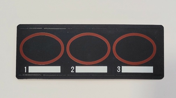 3-position test slide