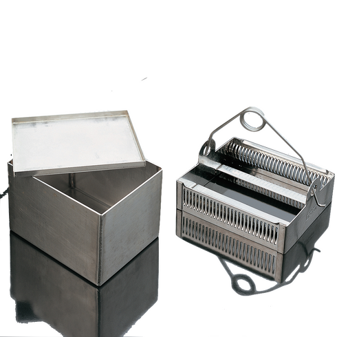 Deltalab Staining jars and racks