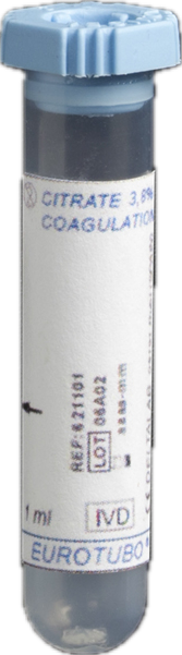 Deltalab PT Tubes with Sodium Citrate